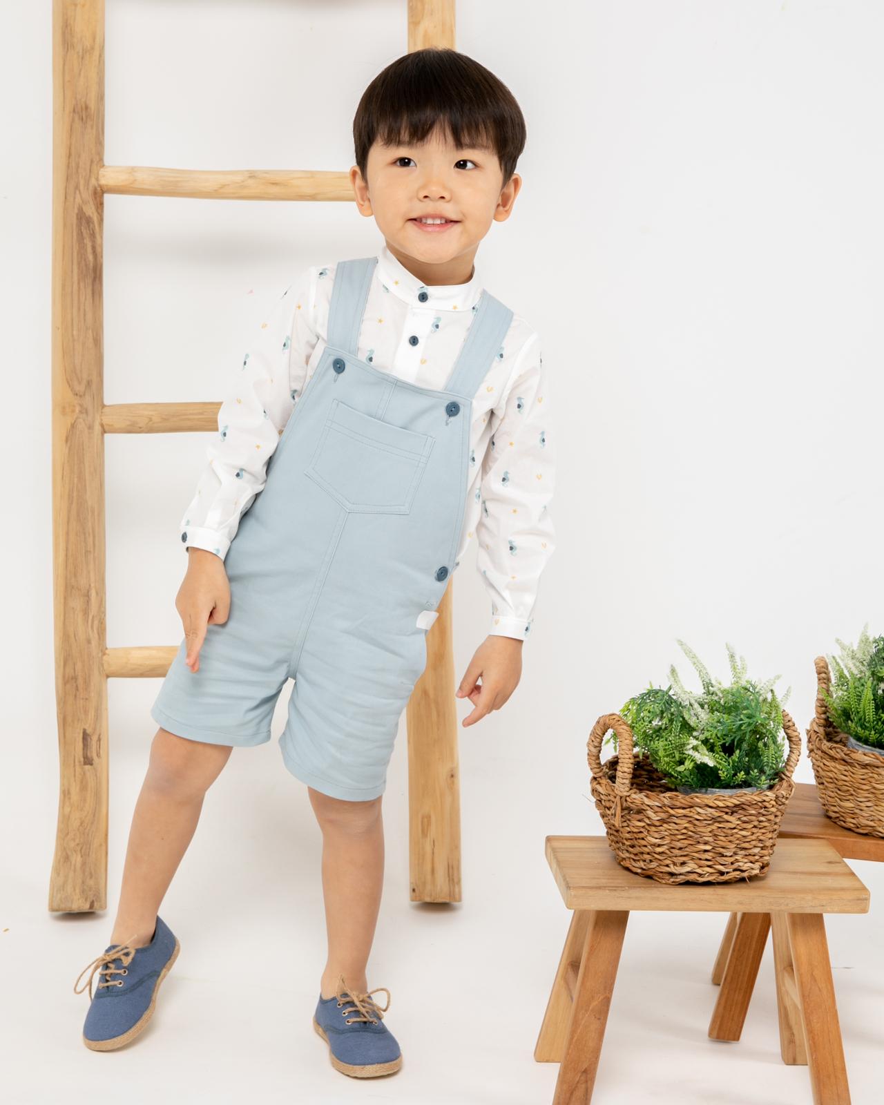 Peto Denim turquesa