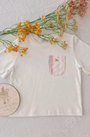 Camiseta Bolsillo unisex Indico