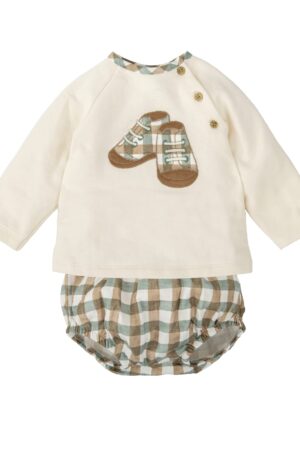 Conjunto Ambar felpa Zapatillas