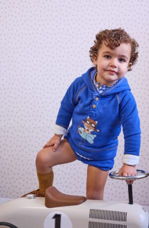 "CHILDREN CHOCOLATE" Sudadera niño+bomb. felpa
