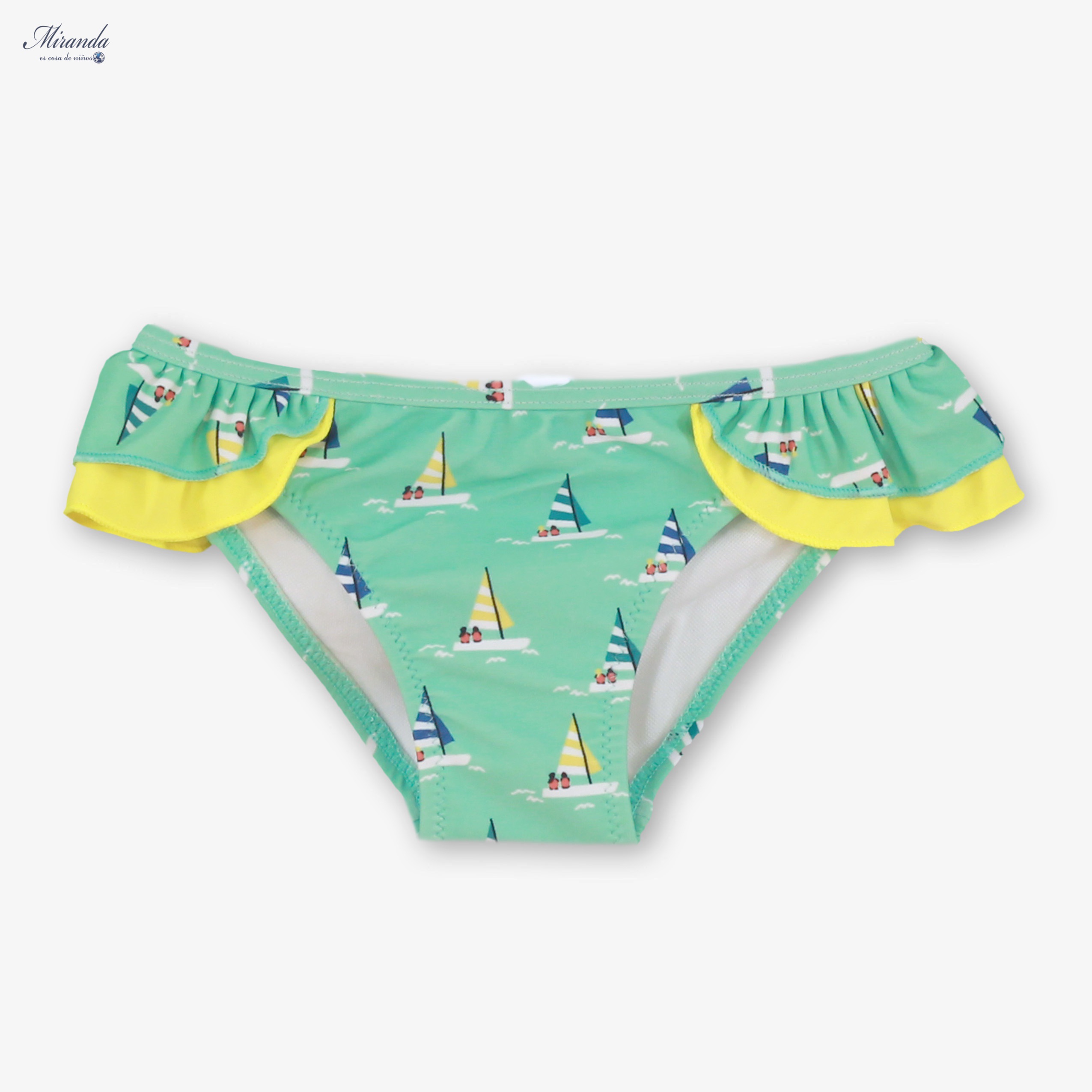 Conjunto Baño niña bebé Barcos - Imagen 3