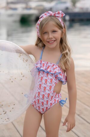 Bañador niña Caballito de Mar