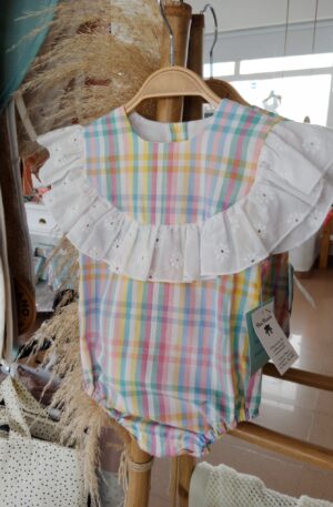 Pelele Vichy Colores