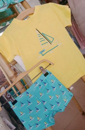 Conjunto Baño niño Barcos