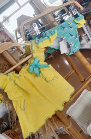 Conjunto Baño niña bebé Barcos