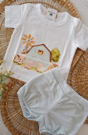 Conjunto Casita Granja niño