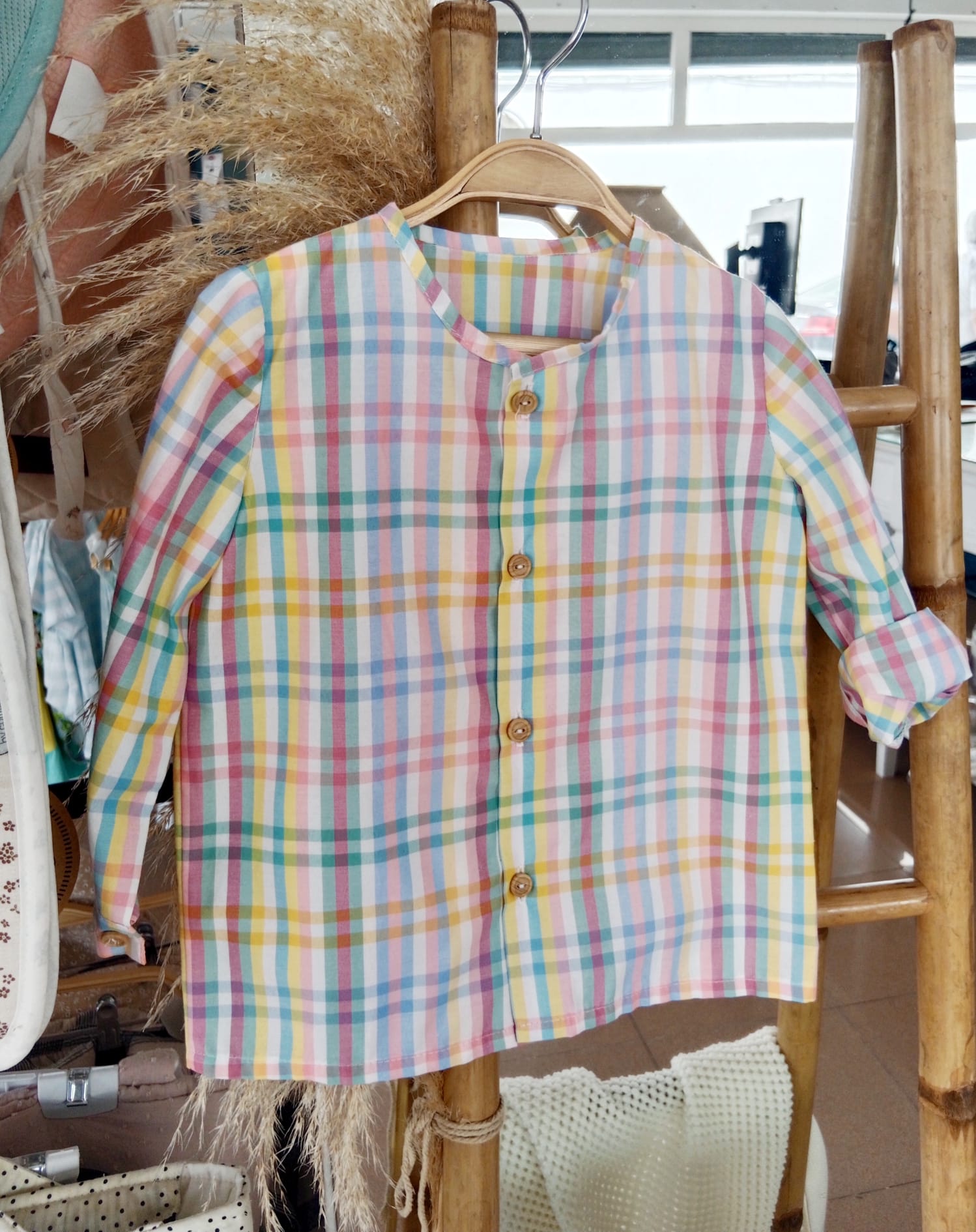 Camisa Mao Colores