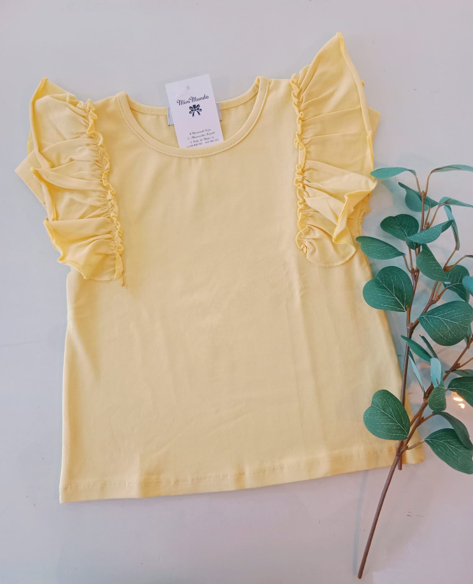 Camiseta volantes